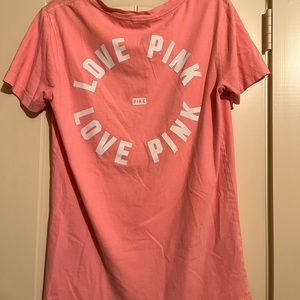 PINK OVERSIZED POCKET TEE